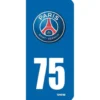 ADHÉSIF PLAQUE PRÉDÉCOUPÉ 75 - PSG
