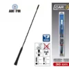 Antenne 30cm am/fm avec adaptateurs 5/6mm blister - CAR+