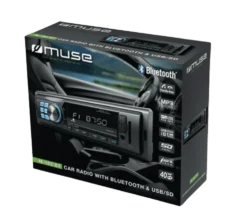 Autoradio M-195 BT Bluetooth - USB-SD - MP3 - Puissance 4 x 40W - MUSE