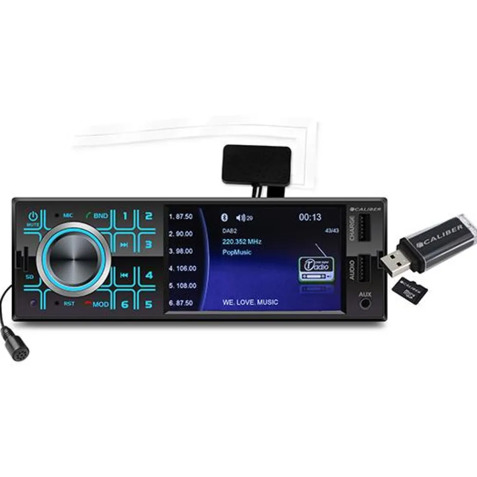 AUTORADIO RMD 404DAB-BT CALIBER