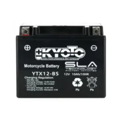 Batterie moto (YTX12-BS - SLA AGM) - KYOTO
