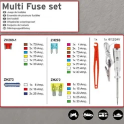 Boite de fusibles + acc 29 pcs - SWISSDRIV