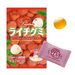 Bonbons gummy litchi kasugai - LXFRANCE