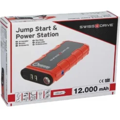 Booster lithium 12000mah 12v