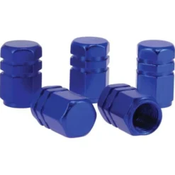 BOUCHONS DE VALVES BLEU 5 PIÈCES