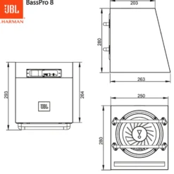 Caisson De Basse Stage Bass Pro 8 - JBL