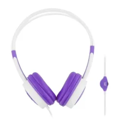 Casque stéréo enfant mauve