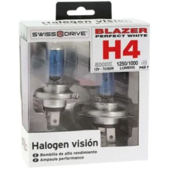 Coffret 2 ampoules blazer h4 12v 70-80w - SWISSDRIVE