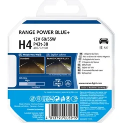 Coffret H4 RPB + NARVA - 48677RPNVAS2