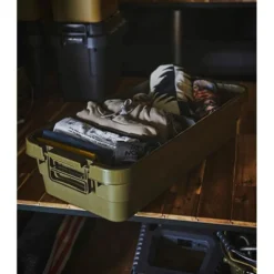 Coffre transport empilable 40L Olive - GORDON MILLER