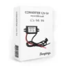 Convertisseur 12V vers 5V micro USB coudé