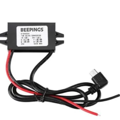 Convertisseur 24V vers 5V micro USB coudé