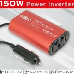 Convertisseur 12v/230v 150w - SWISSDRIV