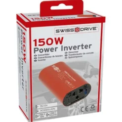Convertisseur 12v/230v 150w - SWISSDRIV
