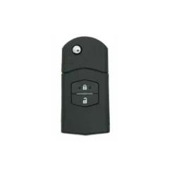 COQUE MAZDA 2 BOUTONS LAME CRANTEE