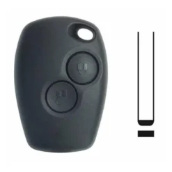 COQUE RENAULT 2 BOUTONS PLATE