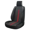 Couvre siege pvc potenza noir/rouge - SWISSDRIV