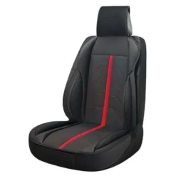 Couvre siege pvc potenza noir/rouge - SWISSDRIV