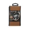 COUVRE-VOLANT COMFORT GRIP MARRON T.S - 35-36CM