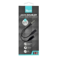 Doubleur stéréo Jack 3.5mm