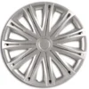 4 enjoliveurs CAR+ Alabama 13 pouces Argent