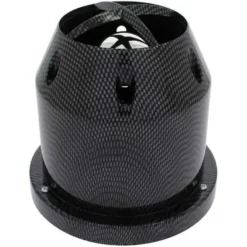 FILTRE A AIR UNIVERSEL AVEC 4 BAGUES CARBON LOOK - AIRCARB - RACESPORT