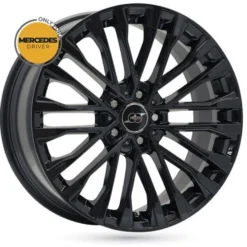 Jante alu INFINY INDIVIDUAL KAMENZ NOIR BRILLANT 8.5x19 pouces 5x45 ET66.5