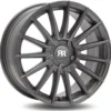 Jante alu RACER MONZA GRIS 7x16 pouces 4x25 ET65.1