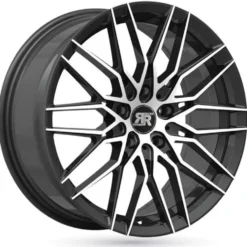 Jante alu RACER RAPTOR NOIR BRILLANT FACE POLIE 7x16 pouces 4x35 ET60.1