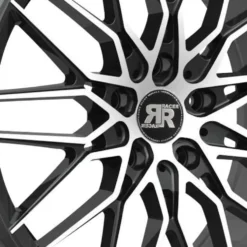 Jante alu RACER RAPTOR NOIR BRILLANT FACE POLIE 7x16 pouces 4x35 ET60.1