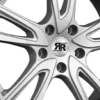 Jante alu RACER WAVE LIGHT ARGENT 8x18 pouces 5x42 ET63.4
