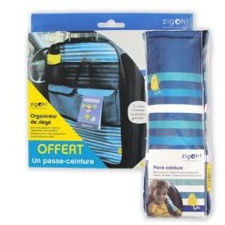 Organisateur de siège + Passe ceinture - Zigoh