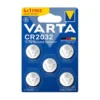 PILES BOUTON LITHIUM CR2032 4+1 GRATUITE - Varta