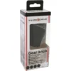 POMMEAU NOIR SURPIQURE BLANCHE AVEC GACHETTE - 2505GWG - RACESPORT