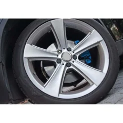 Protection silicone ecrous roue noir 17mm 20pcs - CAR+