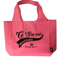 SAC PLIABLE ROSE - ZIG370INOUÂ ROSE - ZIGOH