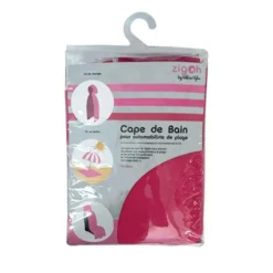 Serviette de plage rose