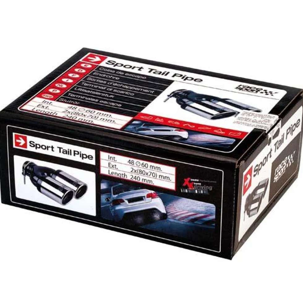 Sortie echappement inox - RACESPORT