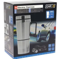 Thermos 12v pour voiture avec tasse - CARPLUS